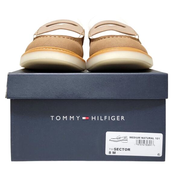 Tommy Hilfiger Men Sector Slip On Penny Loafers Size US 8M Medium Natural Tan - Picture 4 of 4